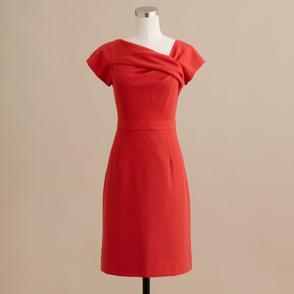 J.CREW Origami dress size 6 - Picture 3 of 9